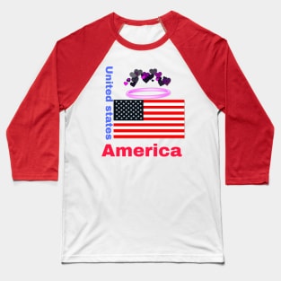 United states Style Baseball T-Shirt